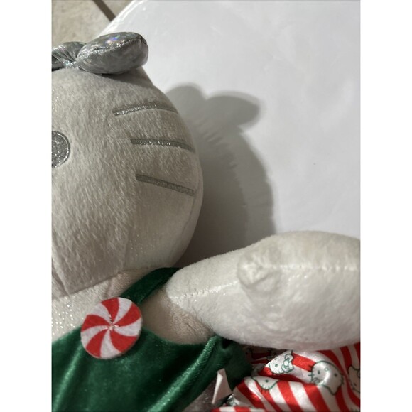 Hello Kitty Red Bow Build-a-Bear Christmas Holiday Plush 25th Celebration Stain - Picture 11 of 14